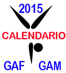 Calendario GAF y GAM 2015